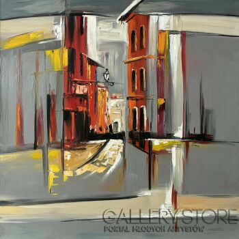 Dorota Łaz-Uliczka w abstrakcji-Malarstwo