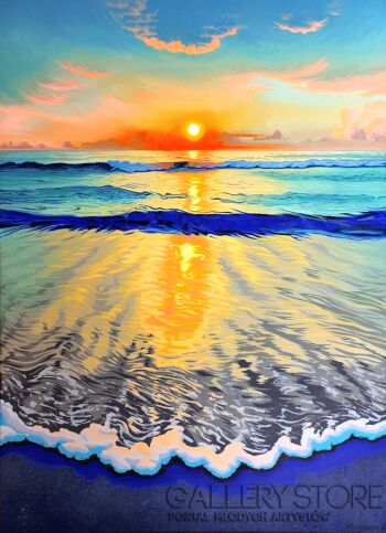 Dorota Maciejewska-Pocztówka z wakacji-Malarstwo