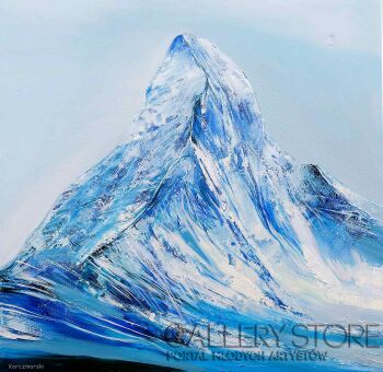 Edward Karczmarski-Matterhorn XV-Olej