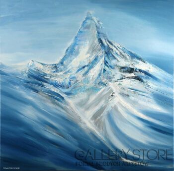 Edward Karczmarski-Matterhorn XVIII-Olej
