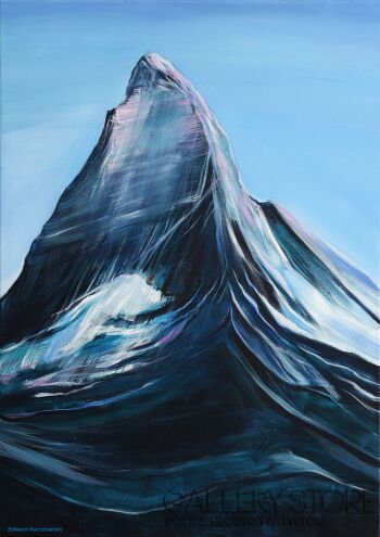 Edward Karczmarski-Matterhorn XX-Akryl