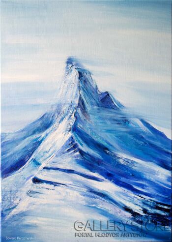 Edward Karczmarski-Matterhorn XXI-Olej