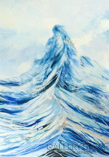 Edward Karczmarski-Matterhorn XXX-Olej