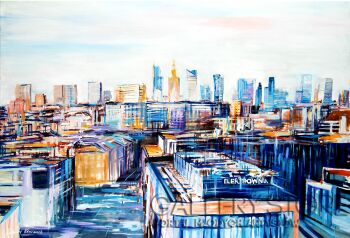 Edward Karczmarski-Metropolie Warszawa II-Malarstwo
