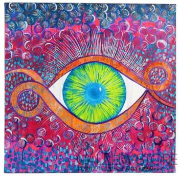 Edyta Tobiasz-Grag - obraz akrylowy na płótnie 70x70 cm-Akryl