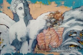 Elzbieta Bienko-Kornacka-Afrodyta-  miłośc i wolność-Malarstwo