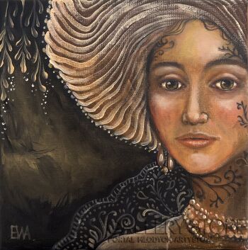 Ewa Grzegorczyk-Egzotyczna księżniczka-Malarstwo