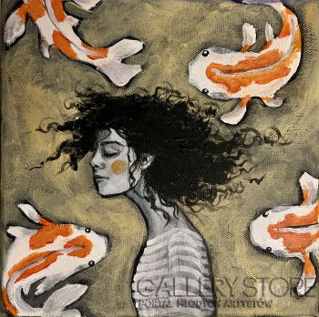 Ewa Grzegorczyk-Kikusui Koi-Malarstwo