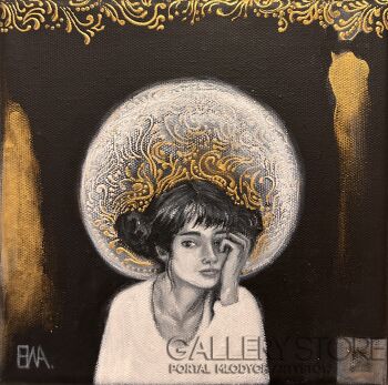 Ewa Grzegorczyk-Z cyklu "Dosłownie w czerni i bieli" "Wiem to na pewno"-Malarstwo