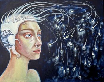 Ewa Grzegorczyk-Zarodniki szczęścia-Malarstwo