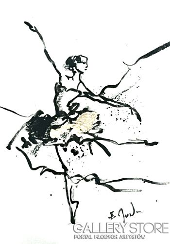 Ewa Jasek-Ballerina 11-Malarstwo