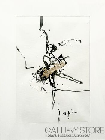 Ewa Jasek-"Ballerina10"-Malarstwo