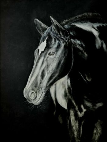 Ewa Lenart-Demon-Echo Bohatera-Malarstwo