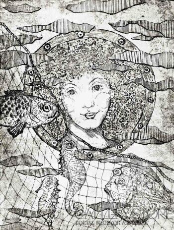 Ewa Narloch-Kerszka-Morskie szepty-Grafiki i plakaty