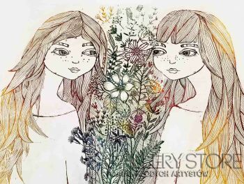Ewa Narloch-Kerszka-Siostry-Grafiki i plakaty