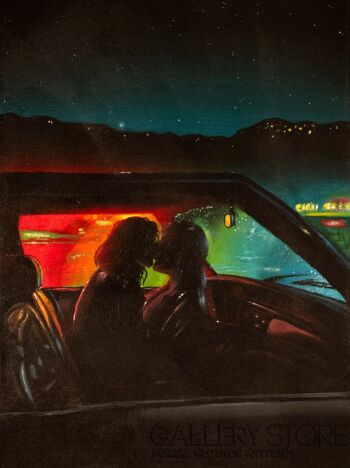 Gabriela Płuciennik-Zakochana para-Malarstwo