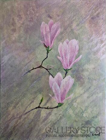 Grzegorz Gust-Magnolie-Malarstwo