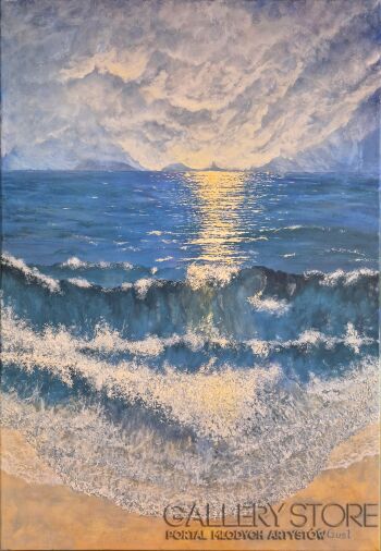 Grzegorz Gust-Pamiątka z wakacji-Malarstwo