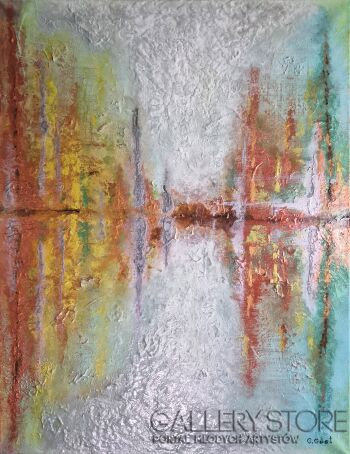 Grzegorz Gust-Symetria?-Malarstwo