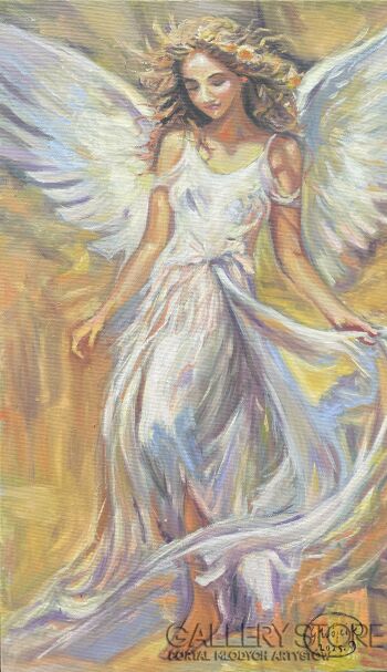 Grzegorz Wójcik-ANIOŁ DOBROCI-Malarstwo