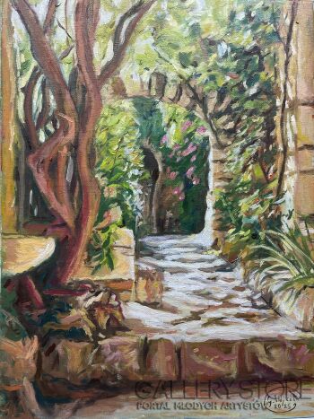 Grzegorz Wójcik-Sycylijska Alejka-Malarstwo