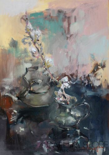 Henadzy Havartsou-Delikatność światła-Malarstwo