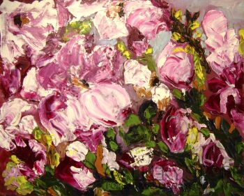 Ilona Milewska-Magnolia impresja-Malarstwo