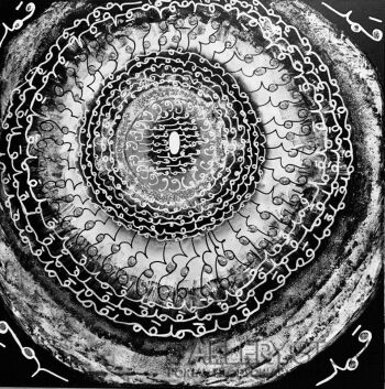 Iwona Molecka-New moon-Malarstwo