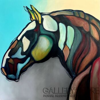 Iwona Sacharczuk-the most perfect animal – the horse -Malarstwo