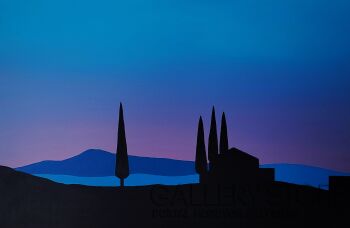 L'ultima luce della Val d'Orcia