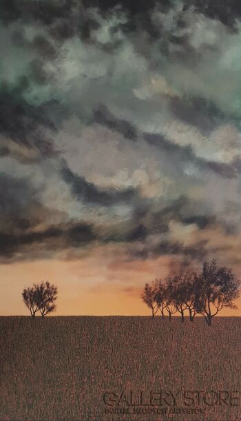 Jacek Malinowski-Prima della tempesta II-Malarstwo