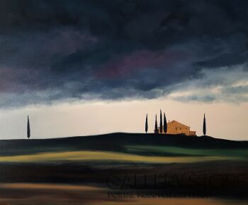 Jacek Malinowski-Val d'Orcia II-Malarstwo