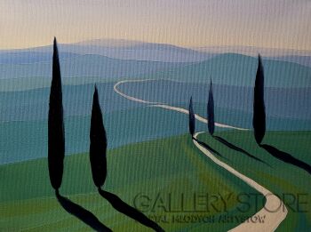 Jacek Malinowski-Val d'Orcia III-Olej