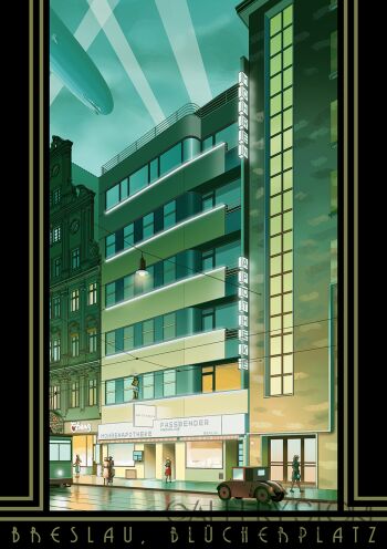 Jan Jerzmański-apteka Plac Solny-Grafiki i plakaty