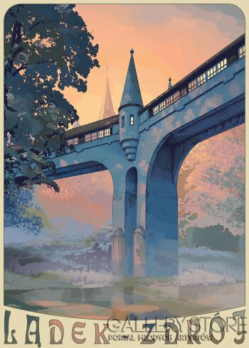 Jan Jerzmański-Lądek-Zdrój-Grafiki i plakaty