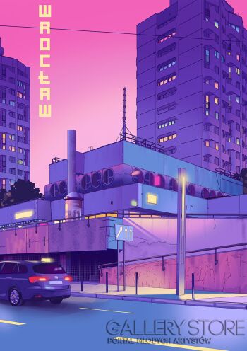 Jan Jerzmański-Manhattan-Grafiki i plakaty