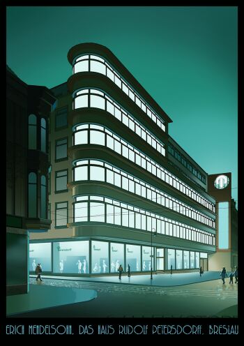 Jan Jerzmański-Mendelsohn noc-Grafiki i plakaty