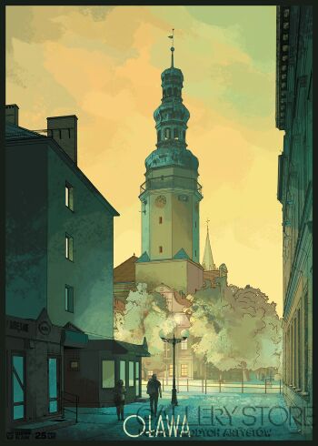 Jan Jerzmański-Oława-Grafiki i plakaty