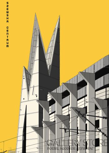 Jan Jerzmański-Szewska Centrum 2-Grafiki i plakaty