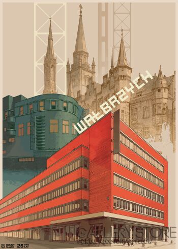 Jan Jerzmański-Wałbrzych-Grafiki i plakaty