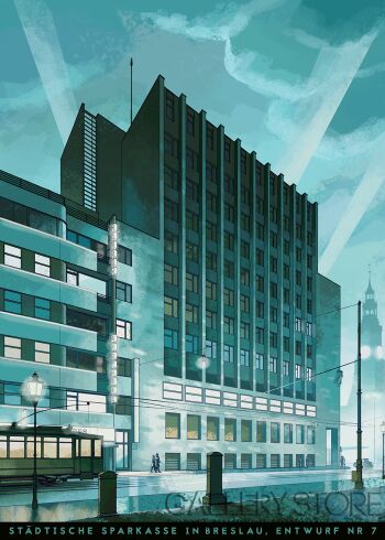 Jan Jerzmański-wieżowiec Rump 2-Grafiki i plakaty