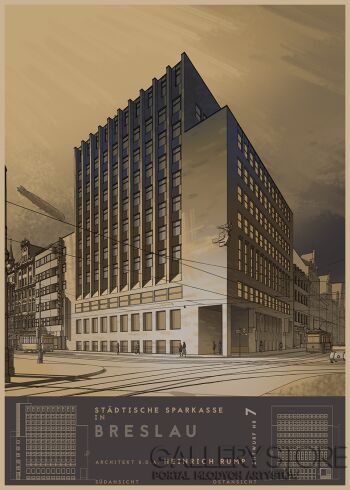 Jan Jerzmański-wieżowiec Rump-Grafiki i plakaty