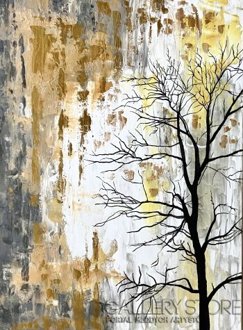 Jan Latocha-Drzewo-Malarstwo