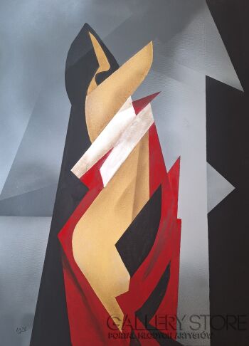 Jan Latocha-Kobieta-Malarstwo