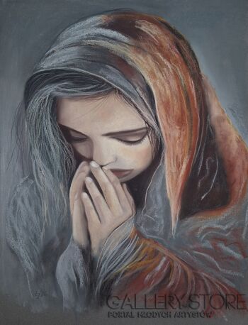 Jan Latocha-Modlitwa-Malarstwo