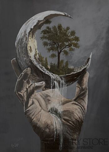 Jan Latocha-Świat na dłoni-Malarstwo