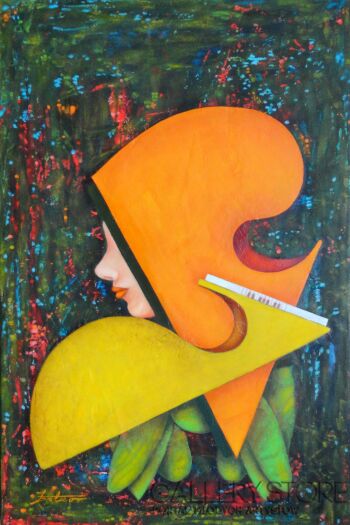 Janina Batko-"Koncert jesienny"-Malarstwo