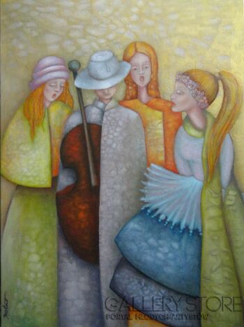 Janina Batko-Zespołowa przyjemność-Malarstwo