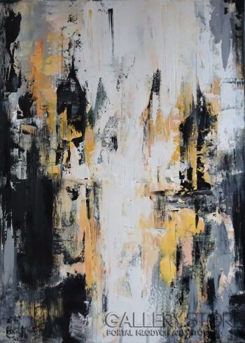 Janusz Orzechowski-Abstrakcja 10-Malarstwo