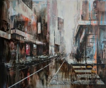 Janusz Orzechowski-Abstrakcja 11-Malarstwo